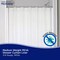Kenney Mfg Microban Protected Medium Weight PEVA Shower Liner, 70in W x 72in H, Frosted MB61158 - alternate 3